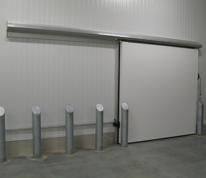 sliding cooler door